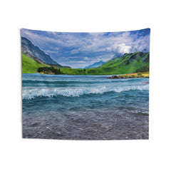 Mountain River Tapestry