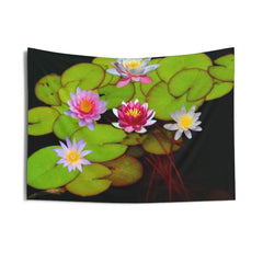 Lily Flower With Stem Tapestry