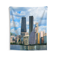 Chicago Skyline Tapestry