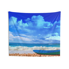 Boat and Sea Tapestry