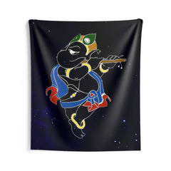 Flute Ganesha Tapestry