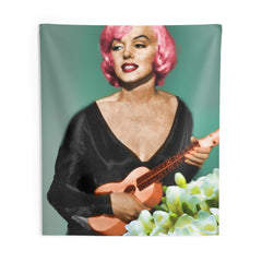 Marilyn Guitar Tapestry