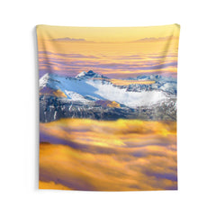 Mountain top veiw Tapestry