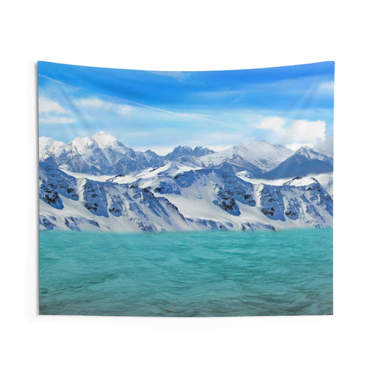 Mountain Lake Tapestry
