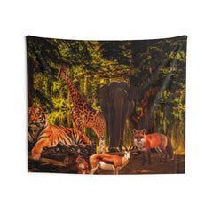 Animal Group Tapestry