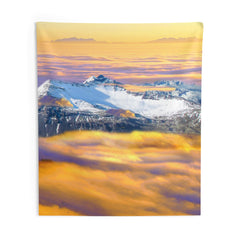 Mountain top veiw Tapestry