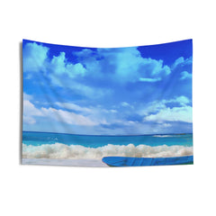 Boat and Sea Tapestry