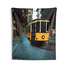 Street Tram Tapestry