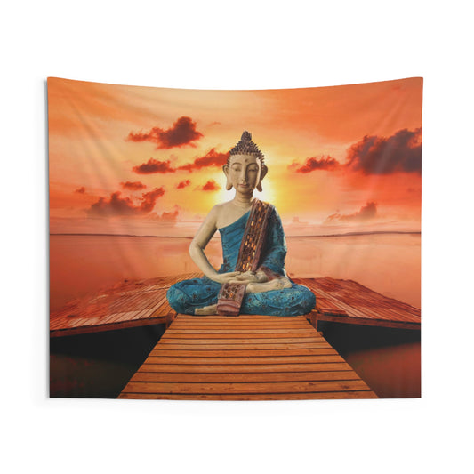 Sunrise Buddha Tapestry