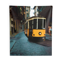 Street Tram Tapestry