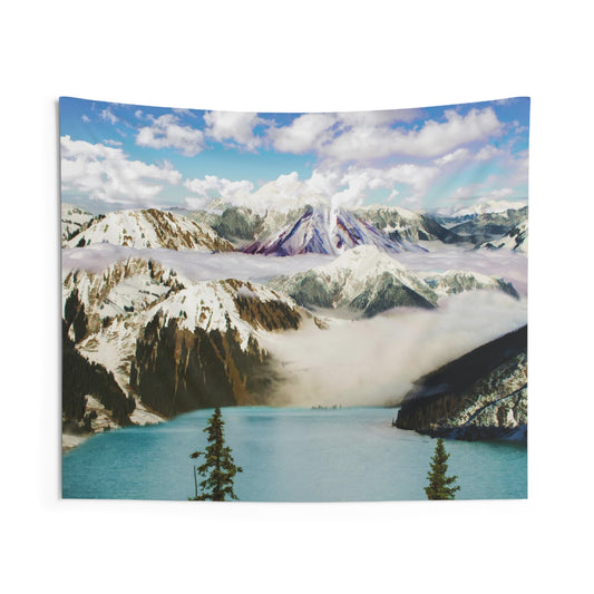 Mountain Lake Tapestry