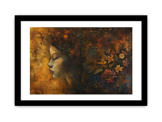 Deep thoughts Framed print