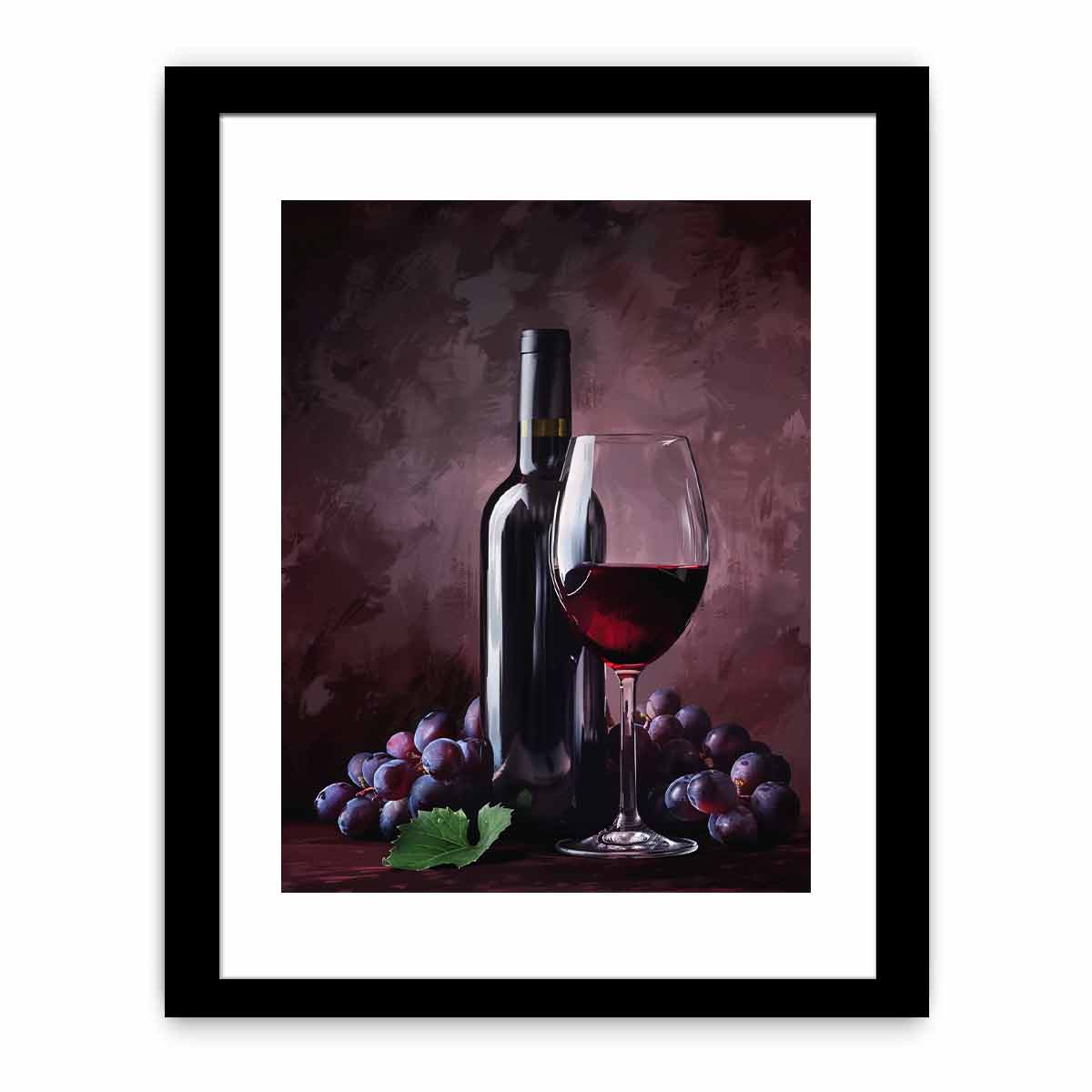 Red Wine Framed Print