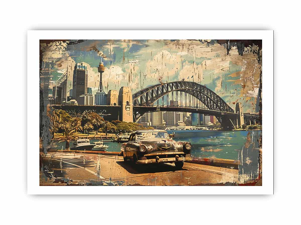 Sydney City Vintage Art