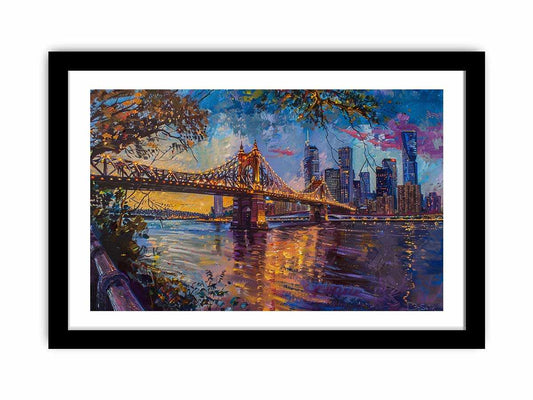 Storey Bridge Brisbane Art Framed Print
