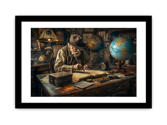 Genius at Work Print