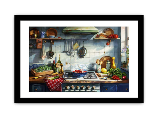 Kitchen Framed print