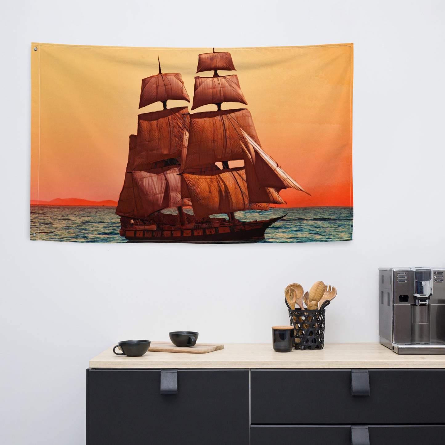Sailing Ship Flag