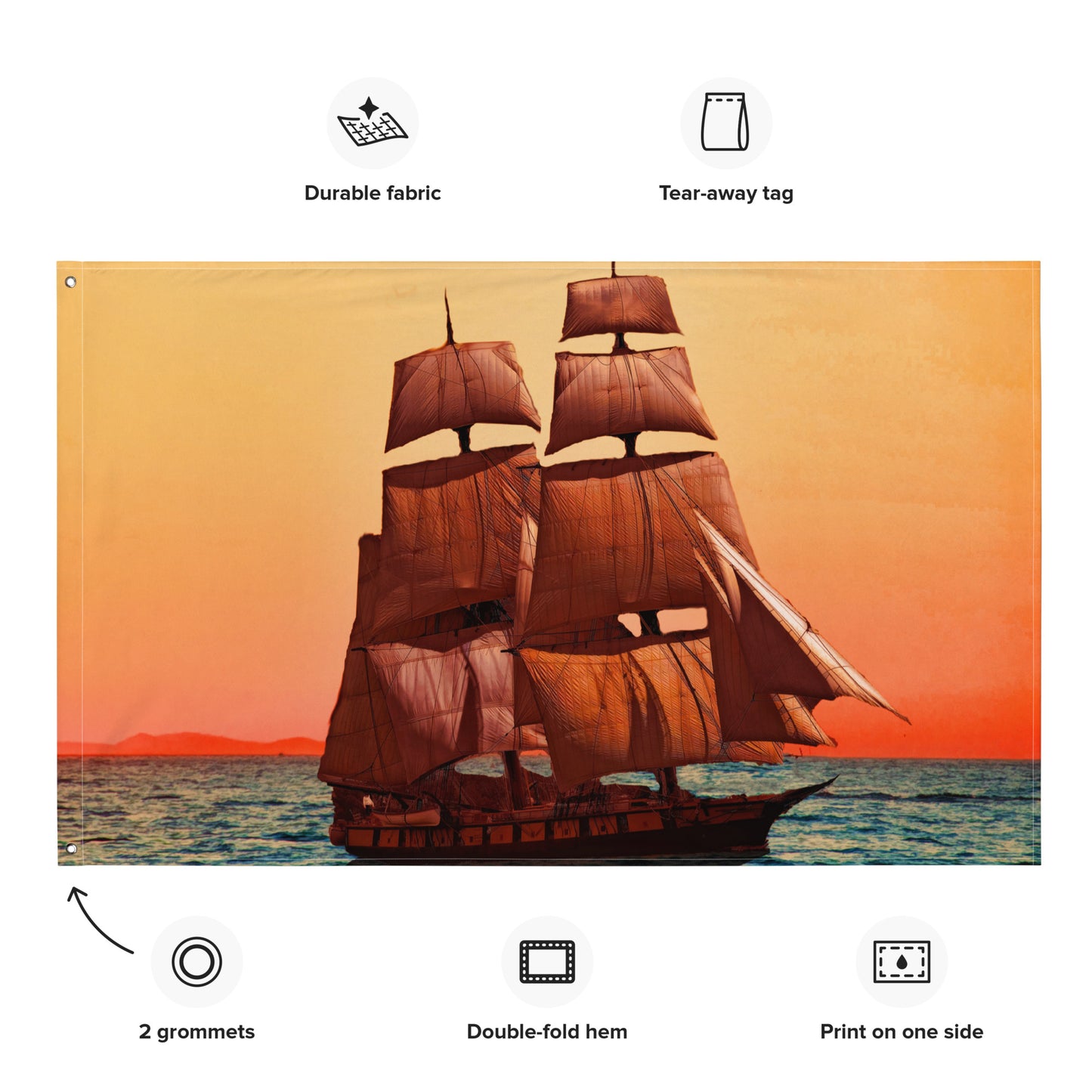 Sailing Ship Flag