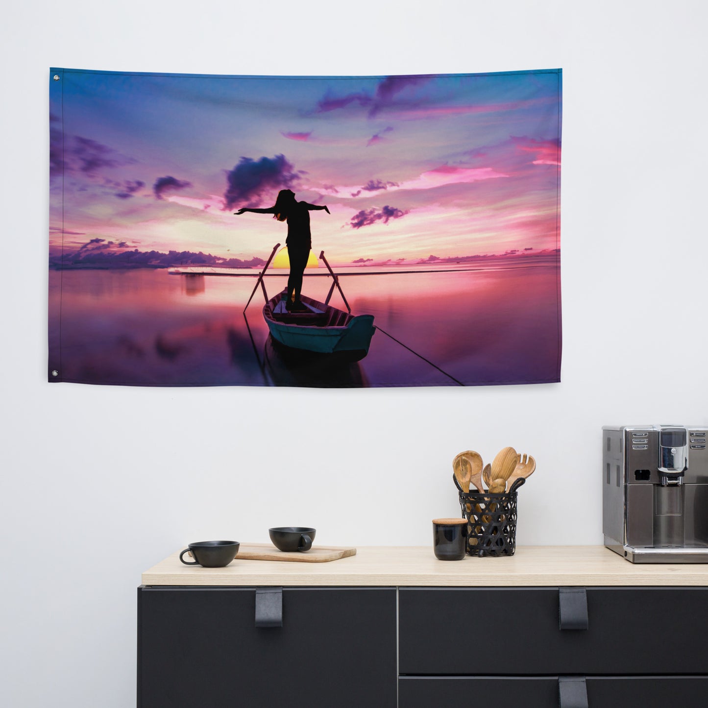 Express My Love Women Flag Tapestry wall hanging