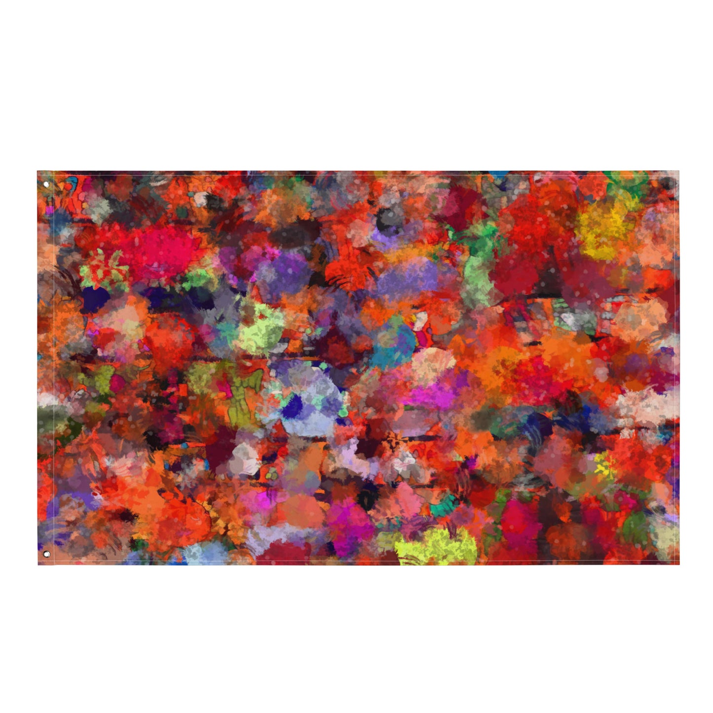 Modern Abstract Art Painting Flag Tapestry