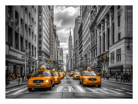New York Street Photography Canvas Art Print