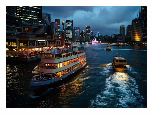 Circular Quay Sydney Canvas Art Print