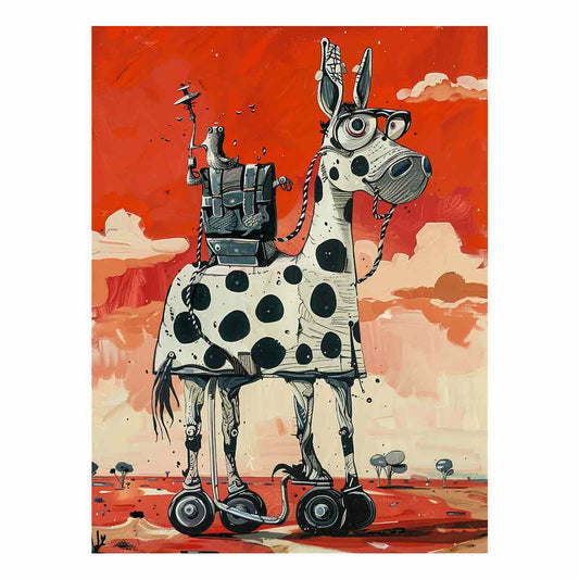 Horse Ride Canvas Art Print