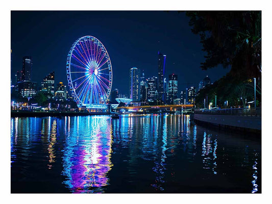 Brisbane Eye Canvas Art Print