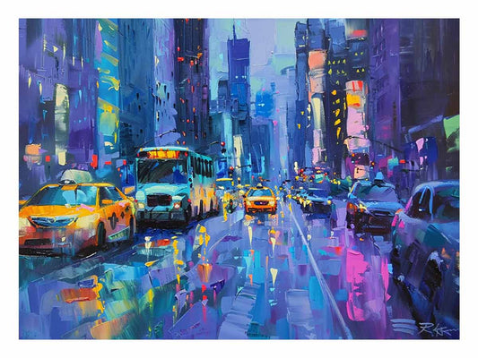 Street Canvas Art Print