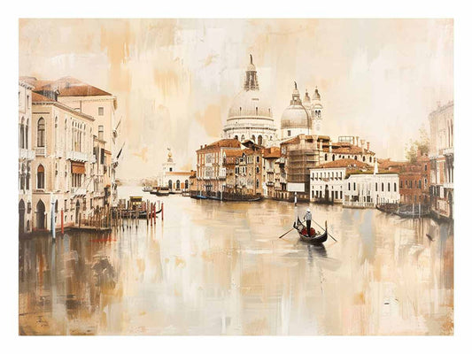 Vintage Venice Wall Art Painting