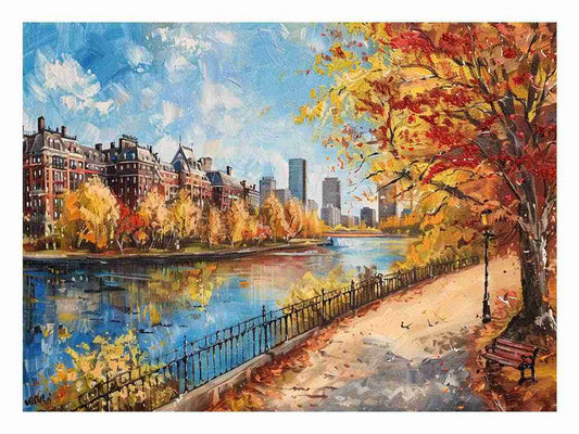 Boston Wall Art Painting