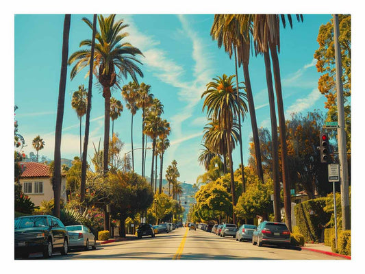 Los Angeles Wall Art print