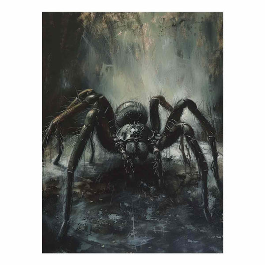 Spider canvas painting