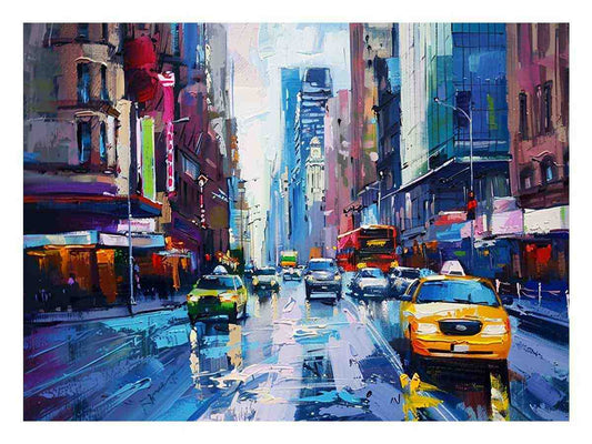 Sydney Street Canvas Art Print