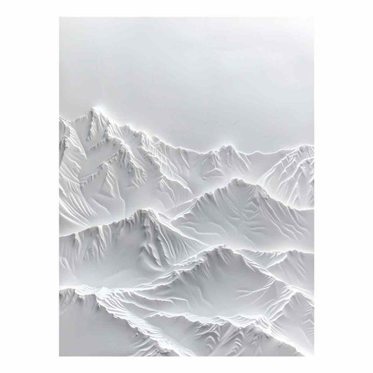 Snow Mountian 3D Painting