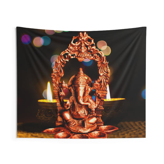 Ganesha Diya Tapestry