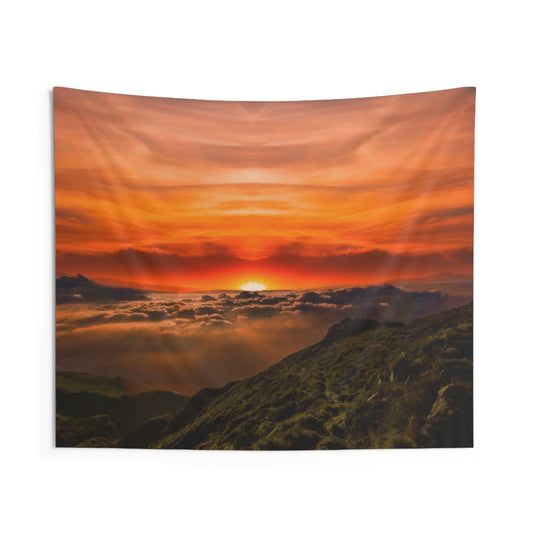 Mountain view from Flight Tapestry