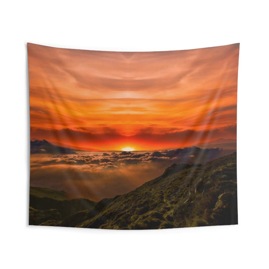 Mountain view from Flight Tapestry