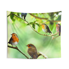 Five Bird Tapestry