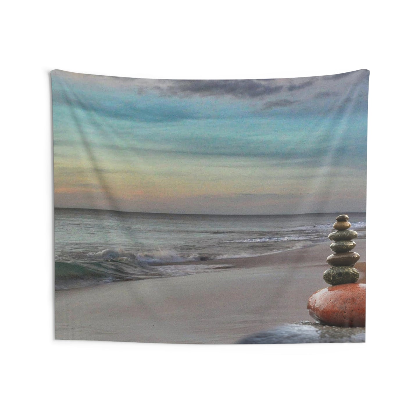 Beach Stackingstone Tapestry
