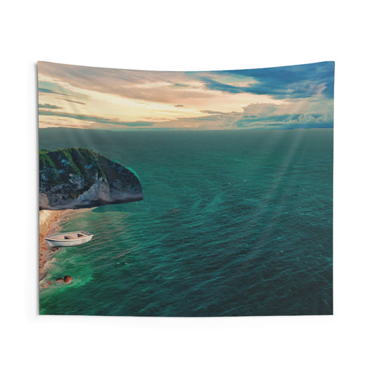 Greece Sea Tapestry
