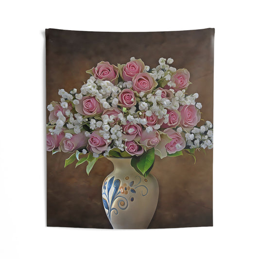 Rose Flowers Tapestry