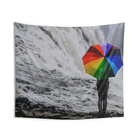 Waterfall Umbrella Tapestry