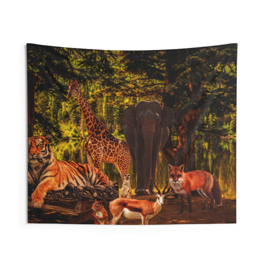 Animal Group Tapestry