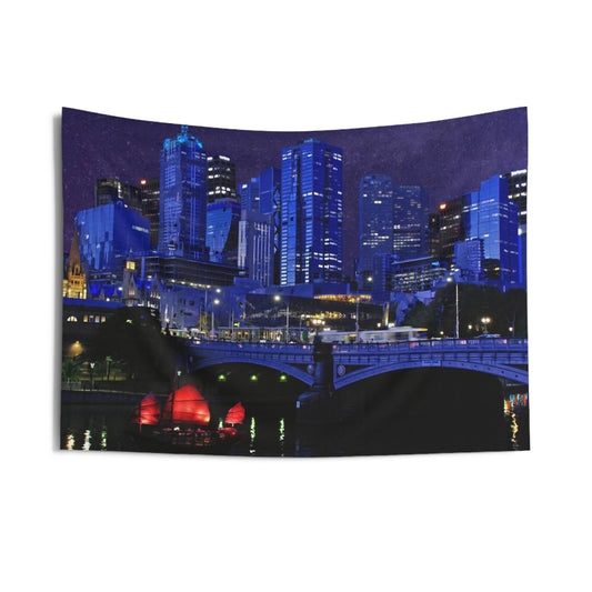 Melbourne Night Tapestry