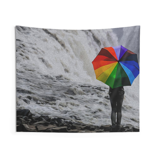 Waterfall Umbrella Tapestry