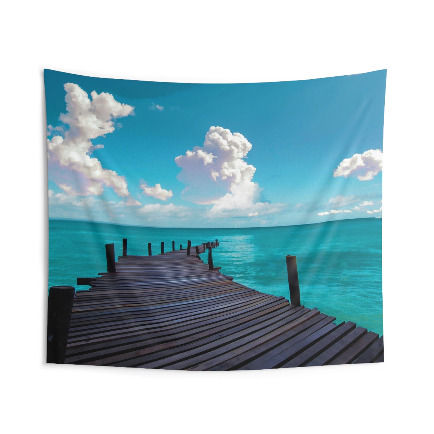 Path to sea Cloud Tapestry