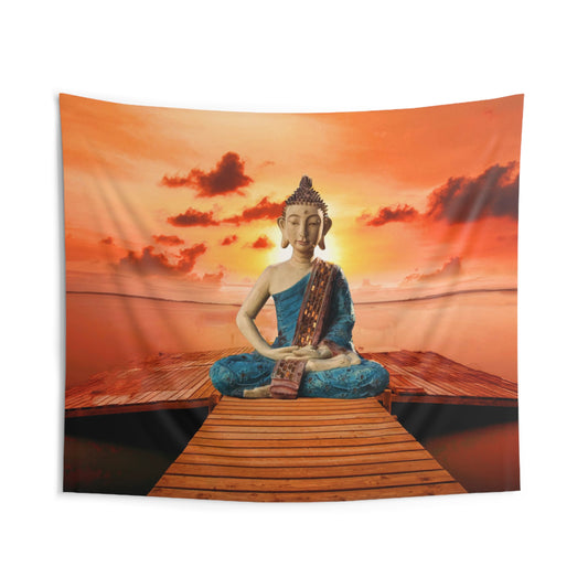 Sunrise Buddha Tapestry