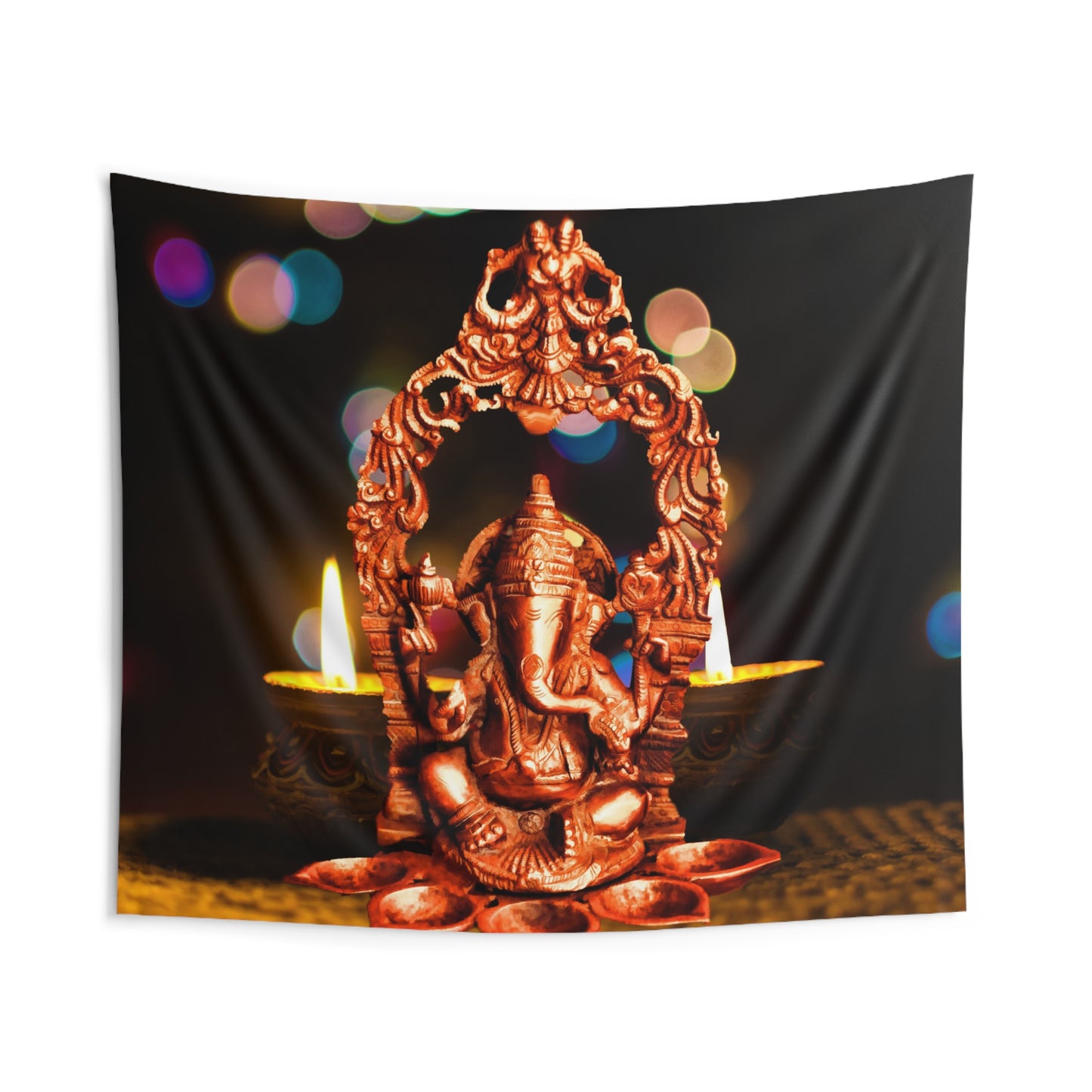 Ganesha Diya Tapestry